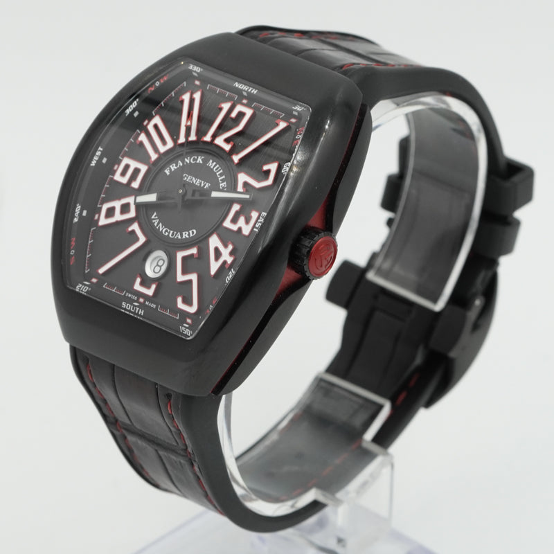 SOLD - 10/24/24 - Franck Muller Vanguard 41mm Black Titanium B&P 2018 V41SCDT