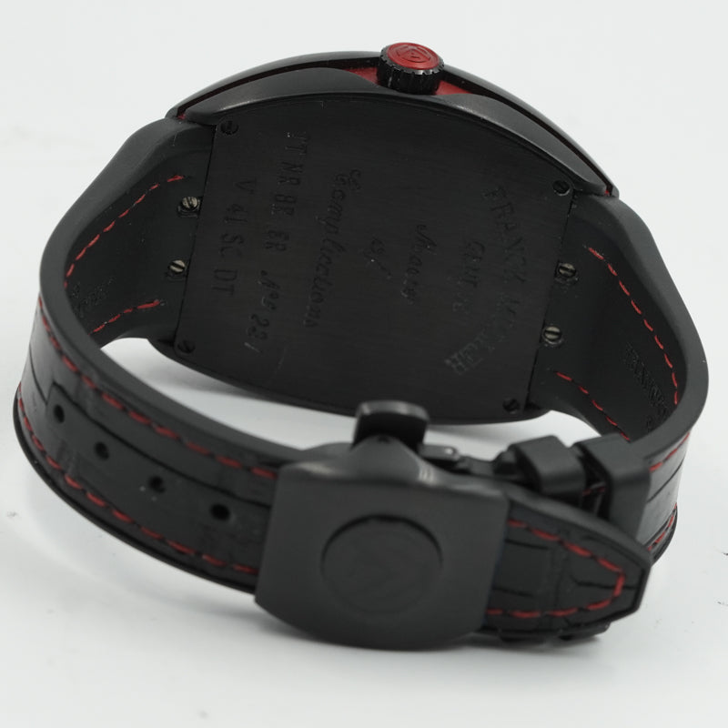 SOLD - 10/24/24 - Franck Muller Vanguard 41mm Black Titanium B&P 2018 V41SCDT