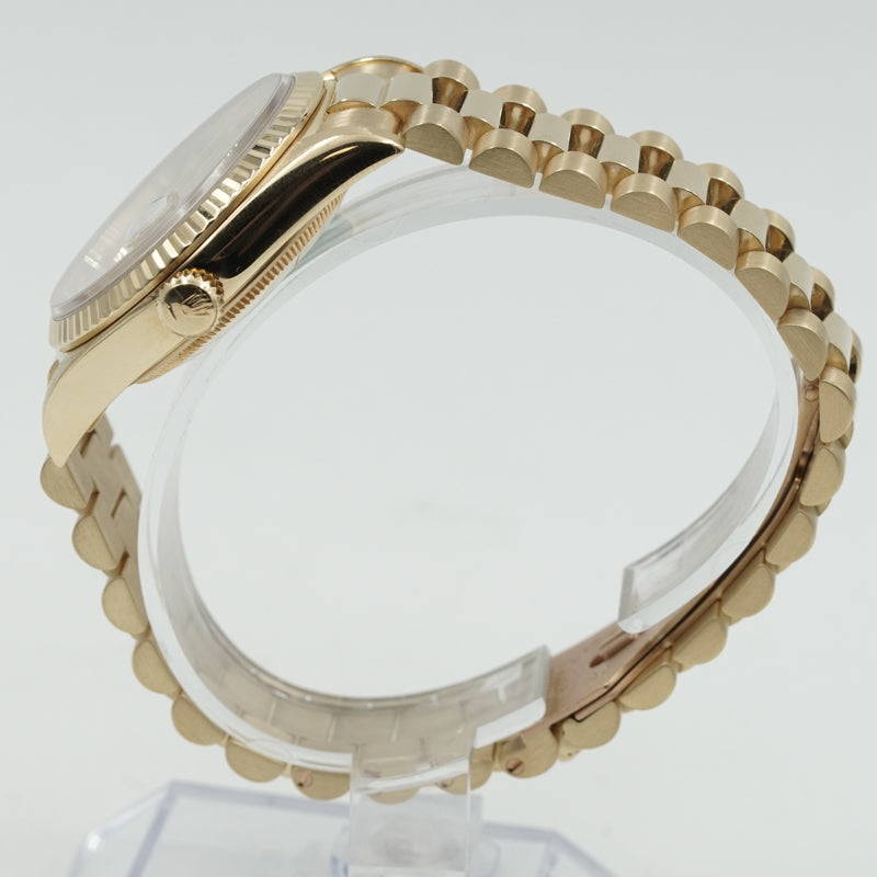 SOLD - 1/25/25 - Rolex President Day-Date 18238 18k Yellow Gold Diamond Markers Circa 1996 w. Box
