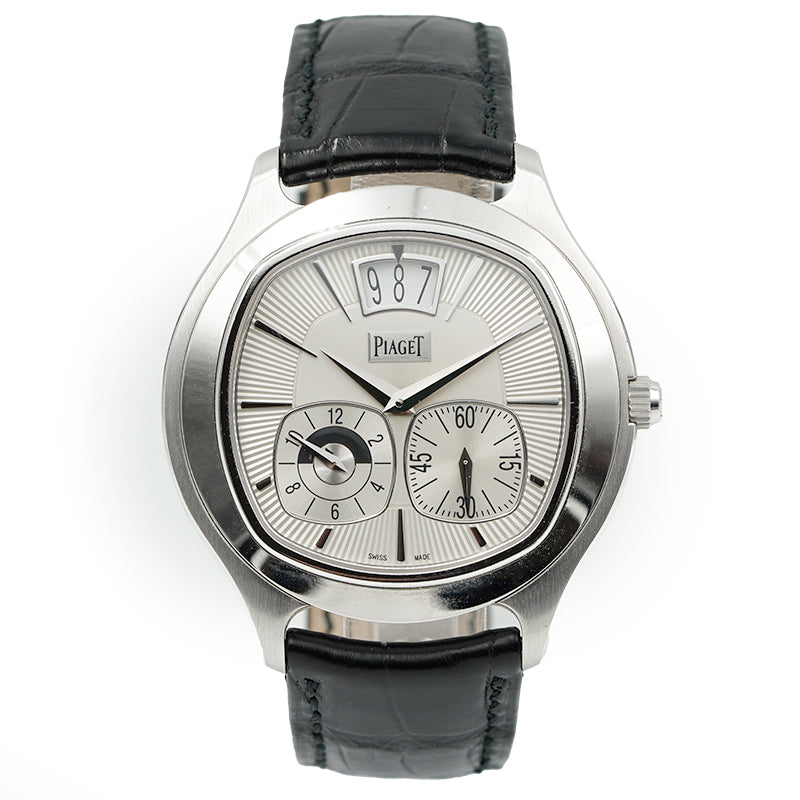 Piaget Emperador Cushion GMT G0A32016 Limited Edition 18K White Gold