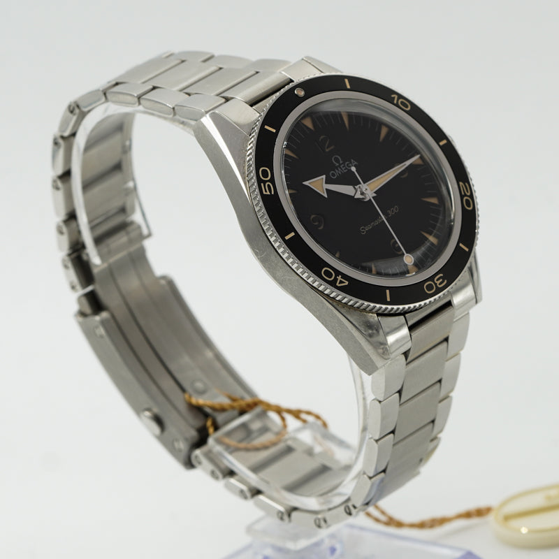 SOLD - 3/6/24 - Omega Seamaster 300 Heritage 41mm Stainless Steel 234.30.41.21.01.001 B&P 2023
