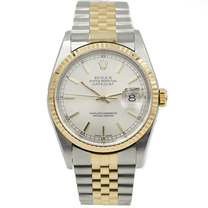 SOLD - 4/1/24 - Rolex Datejust 16233 36mm Jubilee Fluted Two