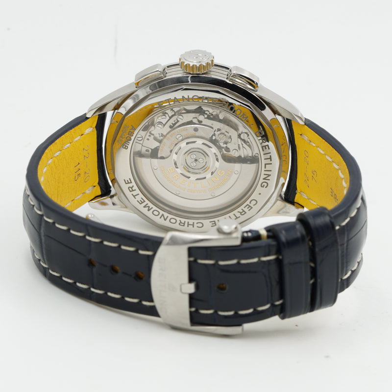 SOLD -3/01/24 - Breitling Premier B01 Chronograph 42mm Blue Dial AB0118A61C1P1 B&P Circa 2022