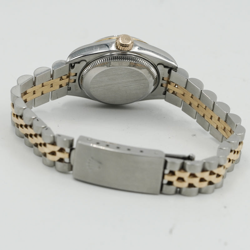 SOLD - 10/11/24 - Rolex Lady-Datejust 79173 Two-Tone MOP Dial Diamond Markers w. Box Circa '01