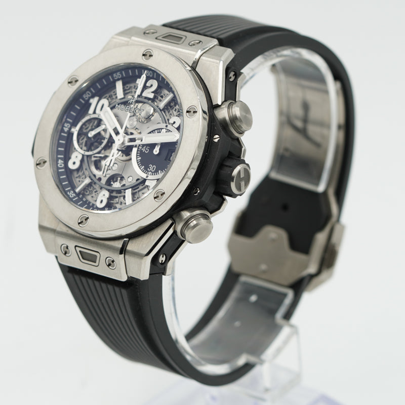 SOLD - 11/20/24 - Hublot Big Bang Unico 42 Titanium 441.NX.1171.RX B&P Titanium Bezel '23