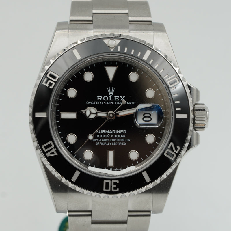 SOLD - 4/12/24 - Rolex Submariner Date 126610LN Stainless Steel B&P 2024 41mm