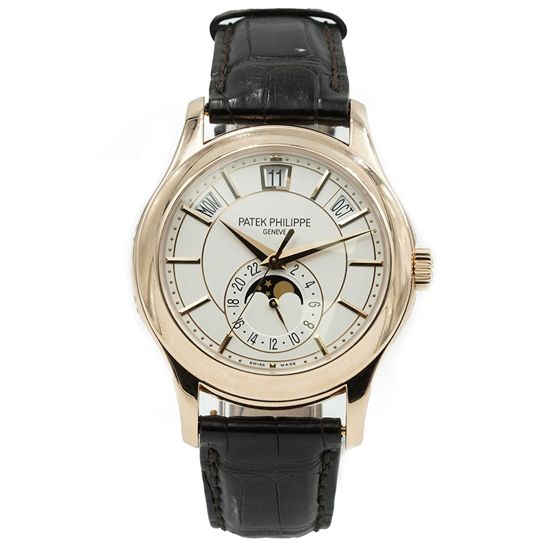 SOLD - 10/29/24 - Patek Philippe Annual Calendar 5205R-001 Rose Gold 40mm B&P 2015