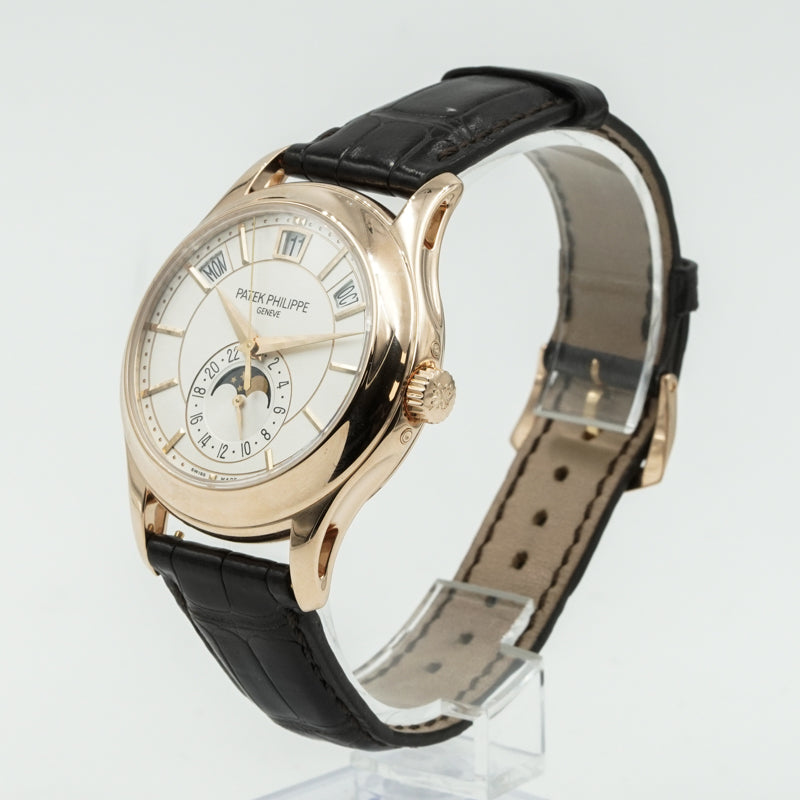 SOLD - 10/29/24 - Patek Philippe Annual Calendar 5205R-001 Rose Gold 40mm B&P 2015