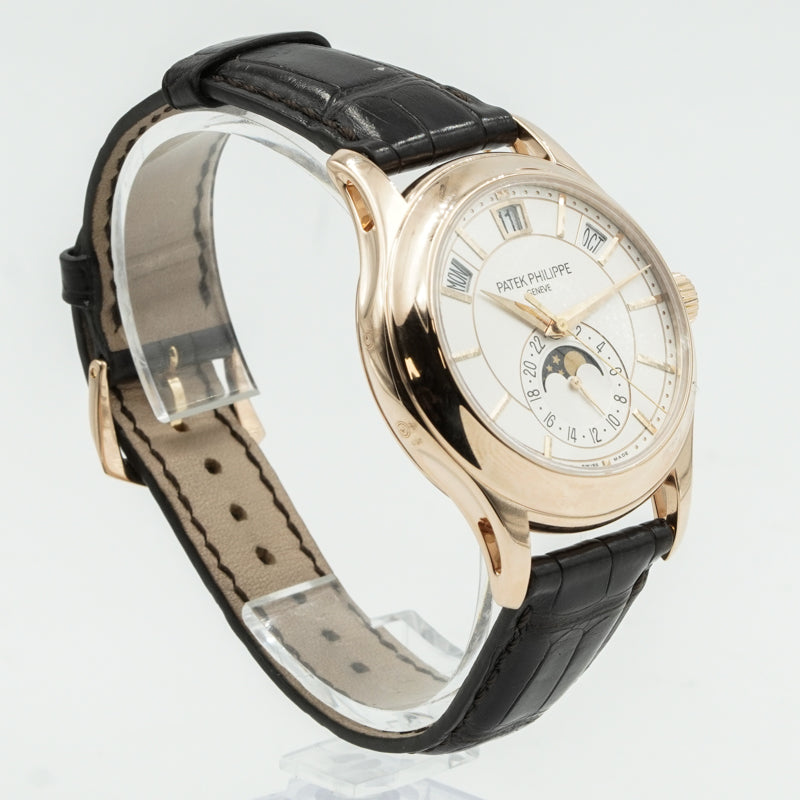 SOLD - 10/29/24 - Patek Philippe Annual Calendar 5205R-001 Rose Gold 40mm B&P 2015