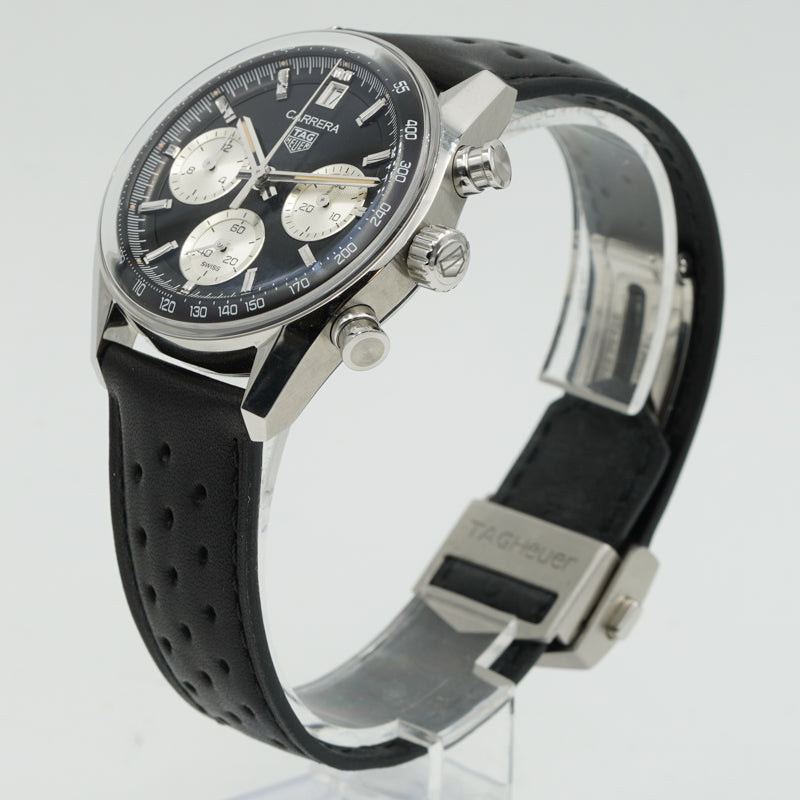 SOLD - 3/29/24 - Tag Heuer Carrera Glass Box 2023 B&P CBS2210.FC6534