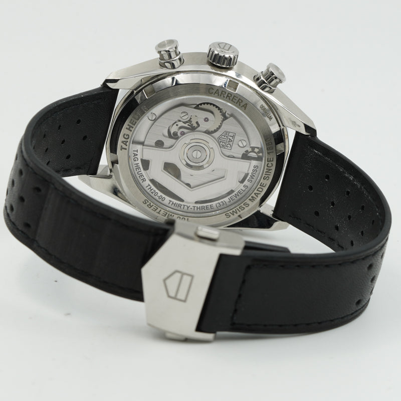 SOLD - 3/29/24 - Tag Heuer Carrera Glass Box 2023 B&P CBS2210.FC6534