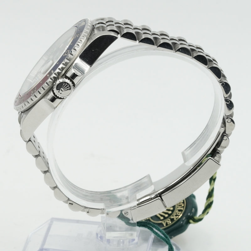 SOLD - 12/14/24 - Rolex GMT-Master II 126710BLRO Pepsi B&P '23 on Jubilee Bracelet