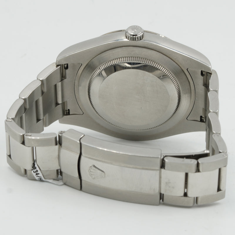 SOLD - 7/10/24 - Rolex Datejust II 41mm Blue Dial 116334 Stainless Steel 2015 w. Card