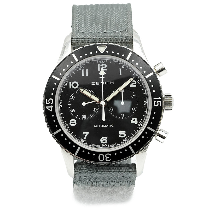 SOLD - 11/19/24 - Zenith Pilot CP2 Cronometro Tipo Limited Edition 03.2240.4069/21.C774 B&P 2019