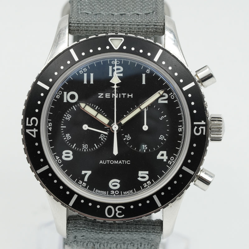 SOLD - 11/19/24 - Zenith Pilot CP2 Cronometro Tipo Limited Edition 03.2240.4069/21.C774 B&P 2019