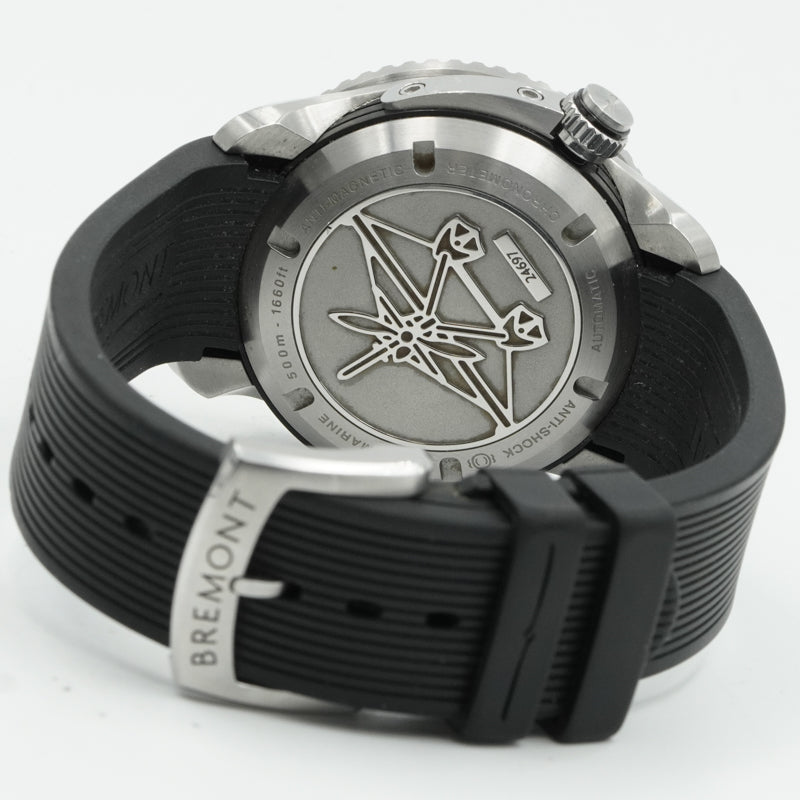 SOLD - 3/4/25 - Bremont S500 Supermarine S500-BK-2018 Dive Watch 43mm B&P 2021