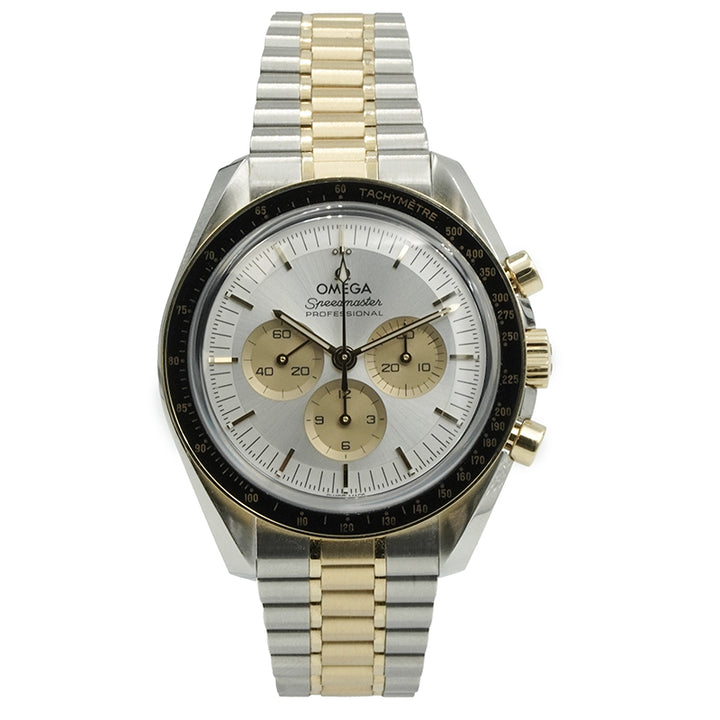 SOLD - 12/5/24 - Omega Moonshine Gold Two-Tone Speedmaster