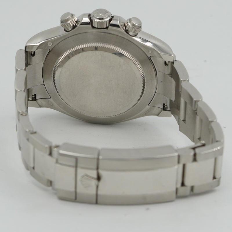 SOLD - 5-22-24 - Rolex Daytona Platinum Ice Blue Dial 116506-0002 B&P 2014