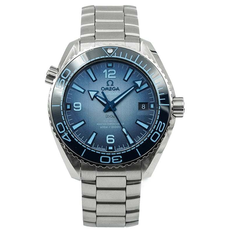 SOLD - 2/27/25 - Omega Seamaster Planet Ocean 39.5mm Summer Blue B&P '24 215.30.40.20.03.002