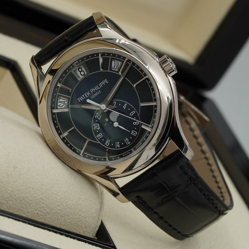 Patek Philippe 5205G-013 Annual Calendar 18K White Gold B&P 2021