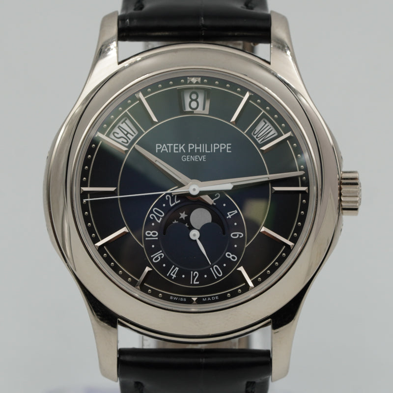 Patek Philippe 5205G-013 Annual Calendar 18K White Gold B&P 2021
