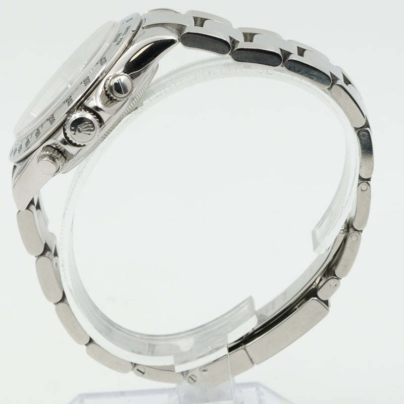 SOLD - 7/10/24 - Rolex Daytona 116520 Stainless Steel White Dial Circa 2002