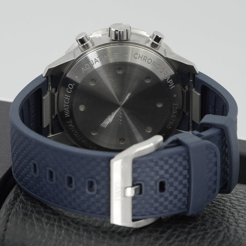 SOLD - 2/3/25 - IWC Aquatimer Chronograph IW376806 Blue 2024 Box & Manual