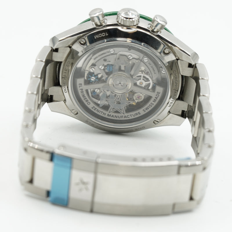 SOLD - 6/17/24 - Zenith Chronomaster Sport Aaron Rodgers Limited Edition B&P 2023
