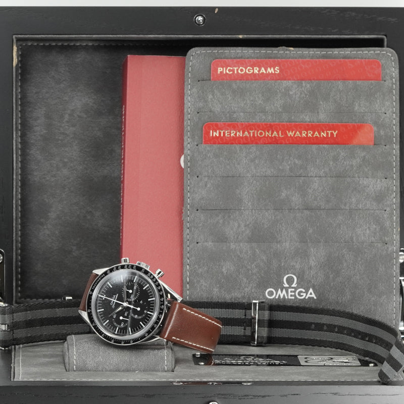SOLD - 1/20/25 - Omega Speedmaster FOIS Chronograph 311.32.40.30.01.001 B&P First Omega in Space