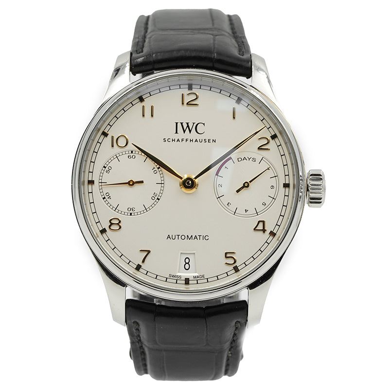 IWC Portugieser Automatic IW500704 7-Day Power Reserve B&P 2021 Stainless Steel