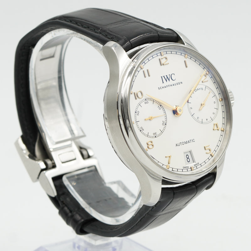 IWC Portugieser Automatic IW500704 7-Day Power Reserve B&P 2021 Stainless Steel