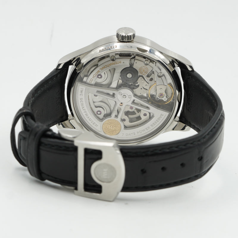 IWC Portugieser Automatic IW500704 7-Day Power Reserve B&P 2021 Stainless Steel