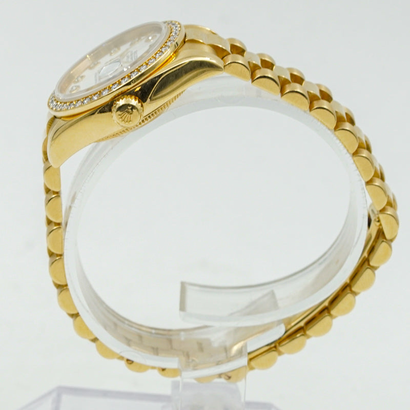 Rolex Datejust 26mm 179178 18K Yellow Gold & Diamond Bezel Circa 2005