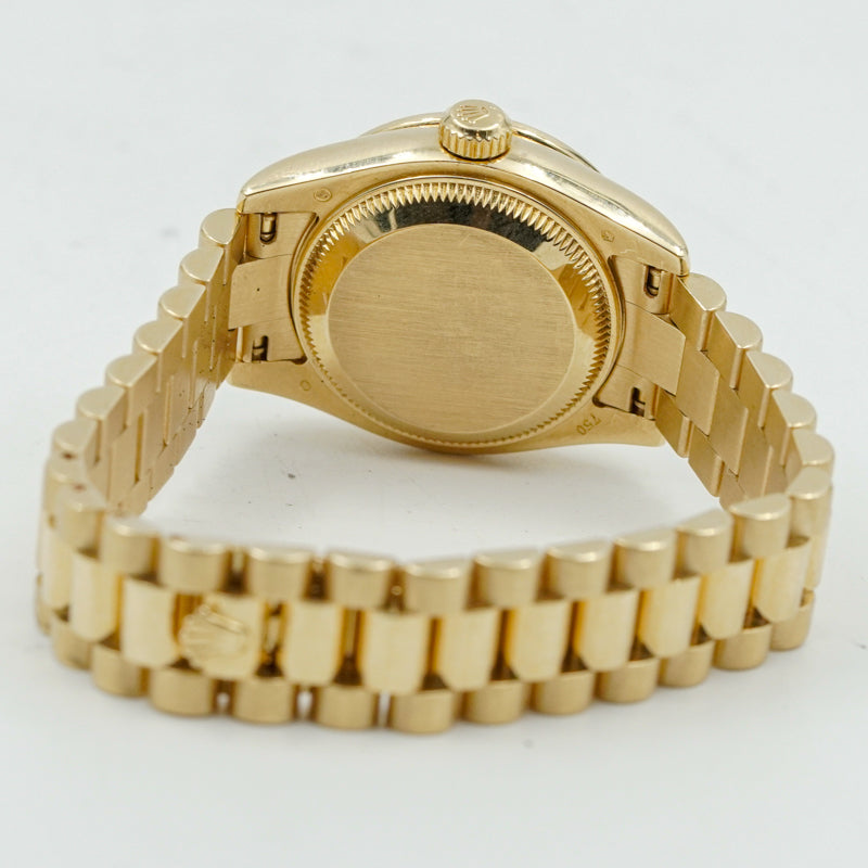 Rolex Datejust 26mm 179178 18K Yellow Gold & Diamond Bezel Circa 2005