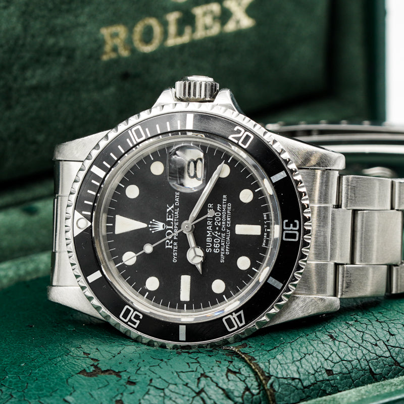 SOLD - 8/14/23 - Rolex Submariner Date 1680 - Circa 1978 w. Box