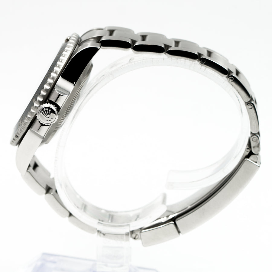 SOLD - Rolex Submariner 114060 40mm No Date B&P '19 Black Ceramic