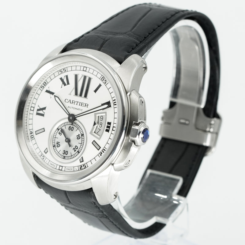 SOLD - 4/15/25 - Cartier Calibre de Cartier W7100037 Stainless Steel 42mm