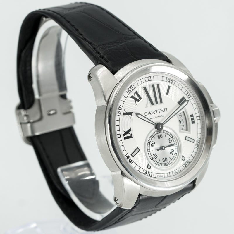 SOLD - 4/15/25 - Cartier Calibre de Cartier W7100037 Stainless Steel 42mm