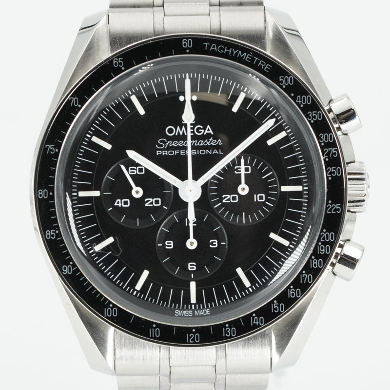 SOLD - 4/7/25 - Omega Speedmaster Moonwatch 310.30.42.50.01.001 B&P '21 Hesalite Professional