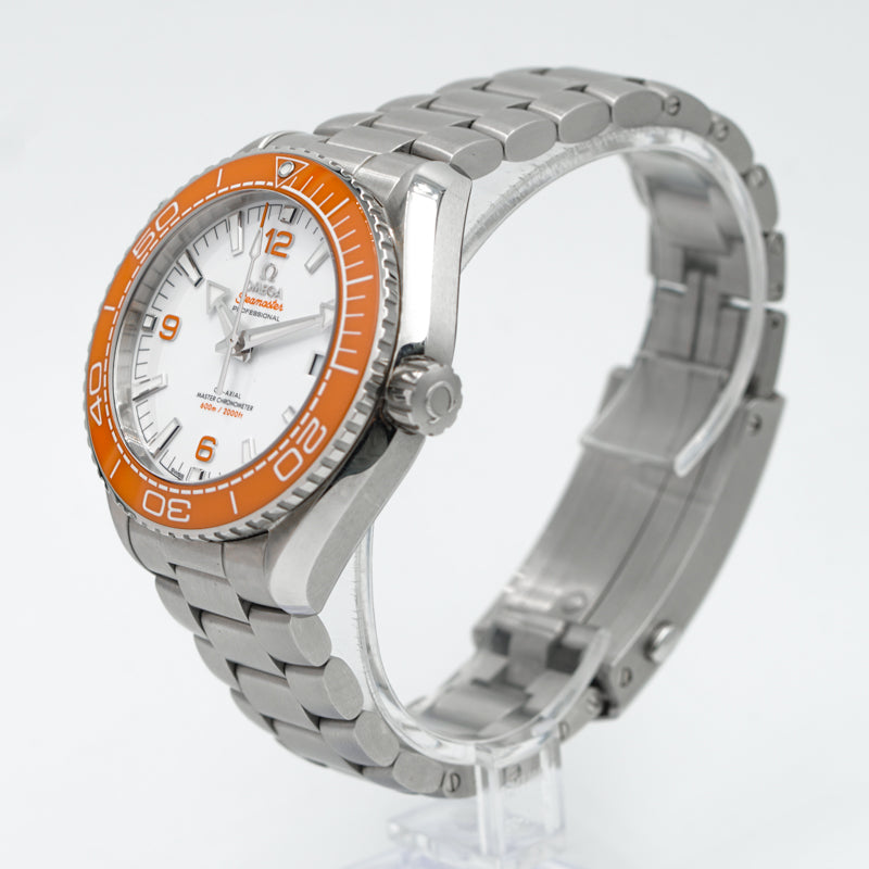 SOLD - Omega Seamaster Planet Ocean Orange Bezel 215.30.44.21.04.001 