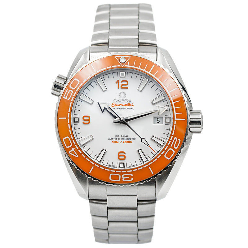 SOLD - Omega Seamaster Planet Ocean Orange Bezel 215.30.44.21.04.001 