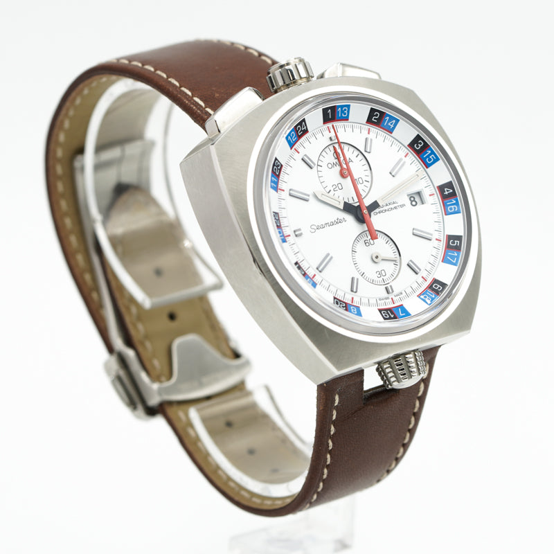 SOLD - 10/05/23 - Omega Seamaster Bullhead Limited Edition Chronograph 225.12.43.50.04.001 B&P