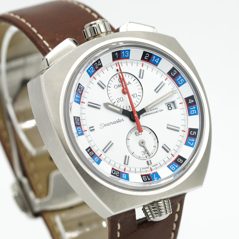 SOLD - 10/05/23 - Omega Seamaster Bullhead Limited Edition Chronograph 225.12.43.50.04.001 B&P