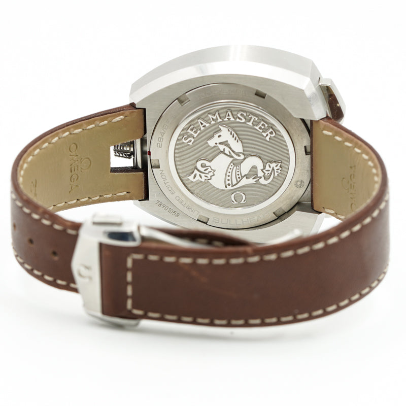SOLD - 10/05/23 - Omega Seamaster Bullhead Limited Edition Chronograph 225.12.43.50.04.001 B&P