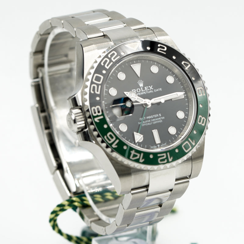 SOLD - 3/9/24 - Rolex Sprite GMT-Master II 126720VTNR '22 B&P Left-Handed