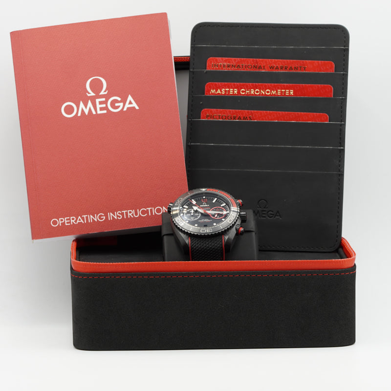 SOLD - 1/29/24 - Omega Seamaster Planet Ocean Volvo Racing Ltd. of 73 B&P 215.92.46.51.01.002