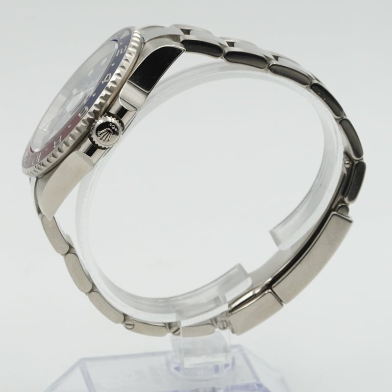 Rolex Pepsi GMT Master II 126719BLRO 40mm B&P 18k White Gold Blue Dial