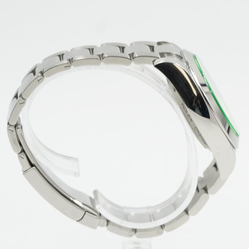 SOLD - 07/28/23 - Rolex Milgauss 116400GV Z-Blue Dial Green Sapphire Crystal 40mm