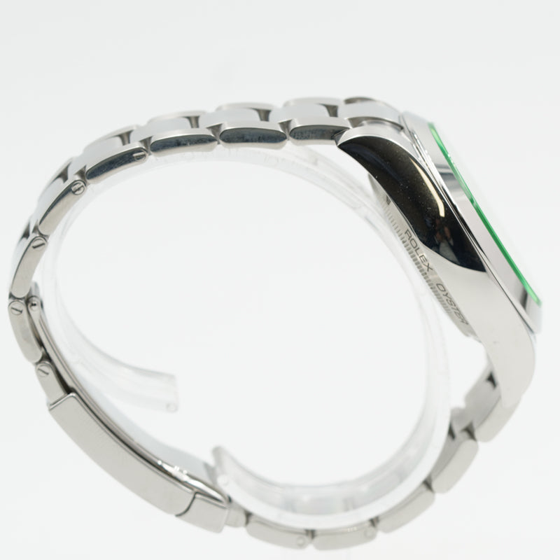 SOLD - 07/28/23 - Rolex Milgauss 116400GV Z-Blue Dial Green Sapphire Crystal 40mm