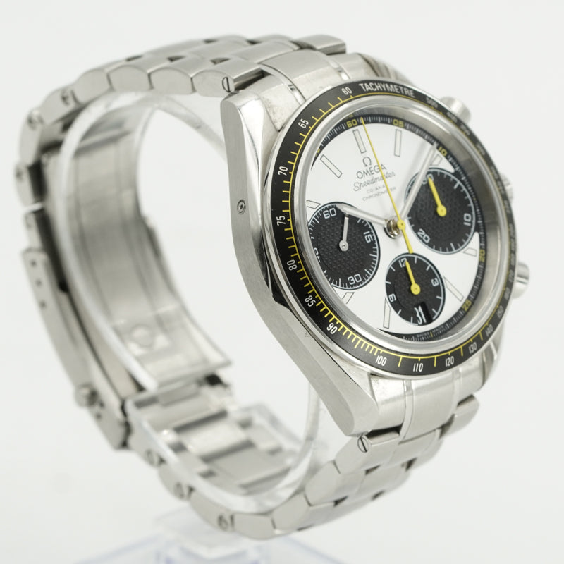 SOLD - 5/8/25 - Omega Speedmaster Racing Chronograph 326.30.40.50.04.001 40mm White Dial